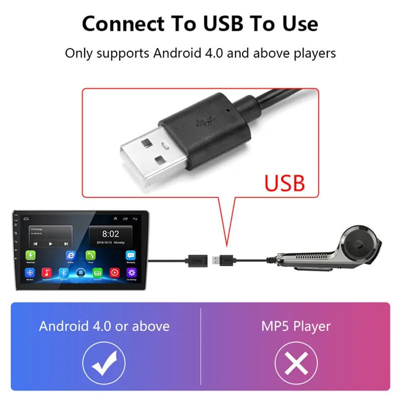 Dash Cam DVR per auto Full HD 1080P Dash Cam per lettore DVD Android ADAS LDWS Unità di navigazione Audio automatico Allarme vocale Registrazione video