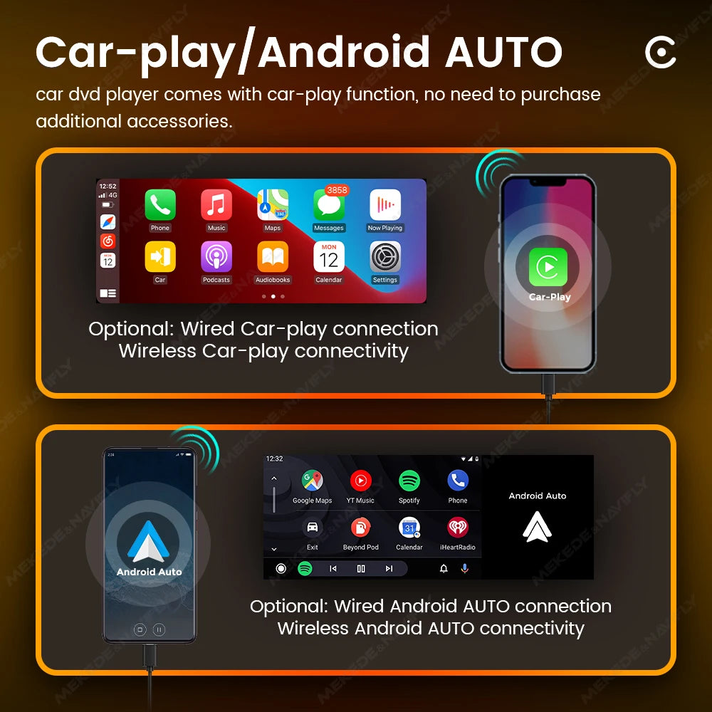 Carplay Android Auto 1 Din