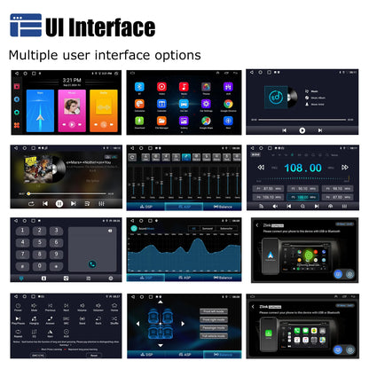 ESSGOO Android 14 10.1 pollici universale