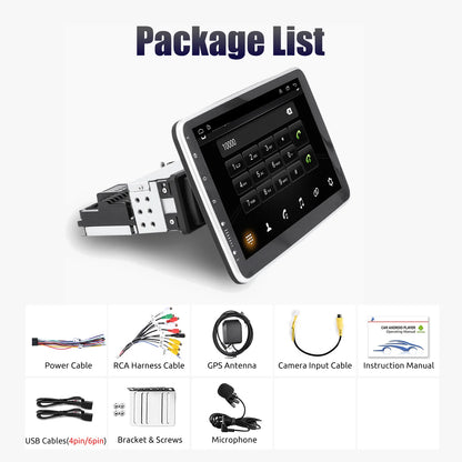 ESSGOO Android 14 10.1 pollici universale