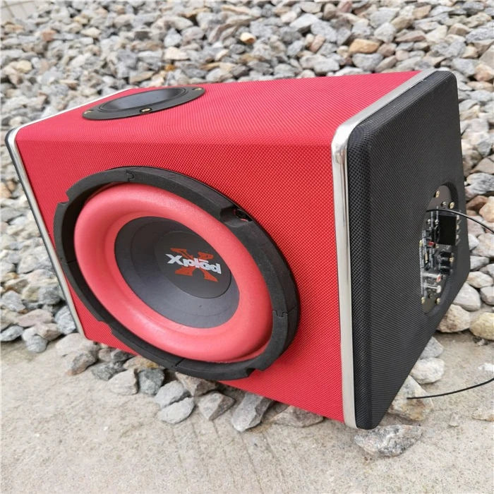 Subwoofer per auto da 8 pollici e 880 W, audio attivo, radio Bluetooth 12 V, 220 V, 24 V