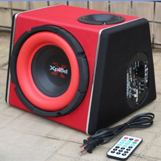 Subwoofer per auto da 8 pollici e 880 W, audio attivo, radio Bluetooth 12 V, 220 V, 24 V