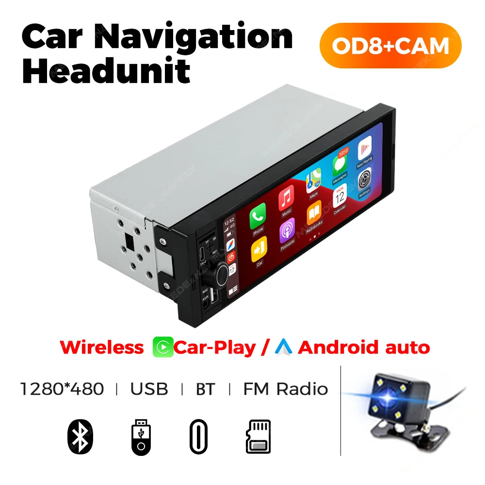 Carplay Android Auto 1 Din